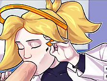 Overwatch hentai anime featuring Loveskysan69real in steamy cartoon scenes