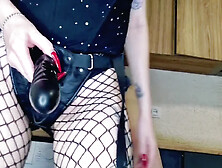 Worship My Sexy Ass While I Fuck My Slave In The Ass With A Strap-on