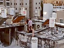 Israeli Public Roof Fuck