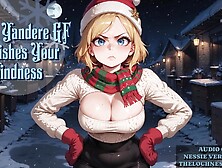 Crazy Yandere gf Your Kindness | Erotic Audio