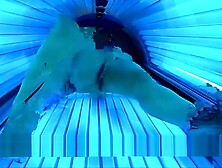 Filmed on Public Tannig Salon on solarium