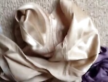 Sneaky panty wank in friends bedroom