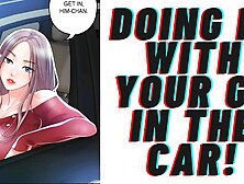 Doing it with your girlfriend in the car! ASMR Audio girlfriend Roleplay