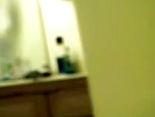 Doll waving her soft booty on hidden shower camera