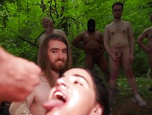 Hiking Orgy Part 2 - Cliff Media