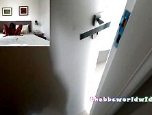 Ebony Braziliana Teen Caught Masturbating,  Fed American BBC