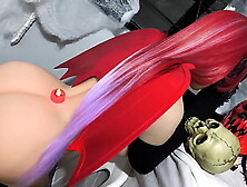 Fine monstrous-assed Succubus agrees to a surprise anal pact on Halloween night (Over 18)