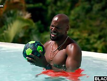 BLACKED Good New Hotwife Audrey Reid Gets Tag-Teamed By two big black cock At Husband's Request