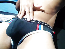 My Bulge In Low Rise Men's Pouch Brief,  Underwear Bought From Eb