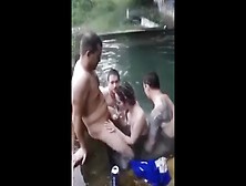 Serbian Gang-Bang But Lady Don't Want Anal