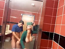 Cream Pie my step sister in Whole Foods public bathroom IG: @HaileyRoseVisuals