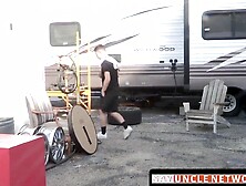 SayUncleNetwork. com - Twink licks armpits of buff dude before being fucked raw and ha