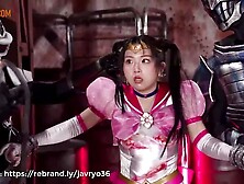 Javryo. com - Superheroine Whip Torture Mouth Foam