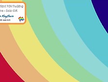 *** TRAILER SOLELY *** Rainbow Bikini POV Banging Machine - Solo Angel