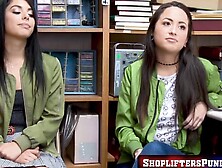 ShopliftersPunished. com - Thief Gina Valentina and Mi Ha Doan banged by Tommy Gunn af