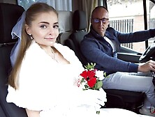 Cutie doll with round ass Fibi Euro gets impaled by massive dick