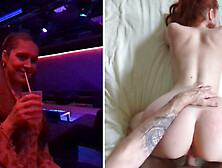 Redhead Italian Teen Twerking on Big Cock - Hardcore POV Doggystyle Fuck & Cum in Mouth