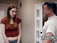 Preggo Teen Drilled By Boyfriend's Stepdad