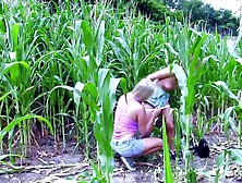 Cute Cutie tricked Slender Classmate to Lesbo Public Sex on way home