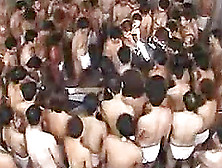 Asian Gets Bukkake & Creampie By Dozens Of Guys