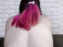 Femdom big boobed MILF ride my cock in reverse cowgirl and cowgirl pose and get creampie - Milky Mari