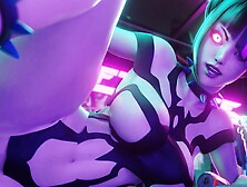 Axcell hot big ass in the nightclub teasing double cock silky hard intense double penetration big ass thirsty for cum
