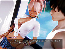 Hot blonde waifu takes you through the ultimate erotic adventure