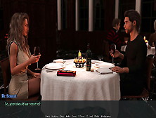 3D Game - A Wife And Stepmother - Hot Scene #11 - Dinner With Bennett Awam