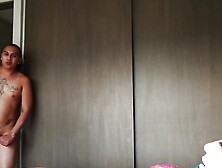 Busty Teen Got Interrupted While Masturbating Then Fucks Her Friend