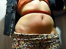 Tied Belly of my 18 Year mature Gf I Masturbation her Spanking and Spanking her Belly Button Attractive