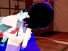 Demon Slayer Cartoon - Shinobu Kocho boobjob