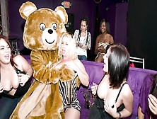 Dancingbear - Male Strippers Slangin' Big Cock Into Warm,  Waiting Mouths