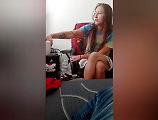 Bekah Jade Drinks Cum Coffee