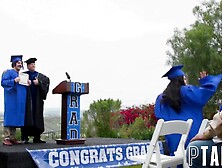 Alona Catches Stepdad Scotty Screwing Lily, Joins Three-some at Grad Party!