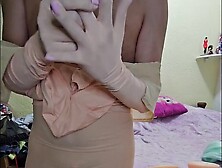 Putting on the kigurumi and giving myself joy iono pokemon