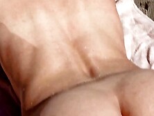 Wet and wild Cougar Gina Monelli rides huge cock outdoor