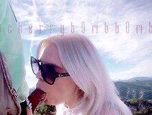 Giving a random stranger a blow job & some cunt on my morning hike