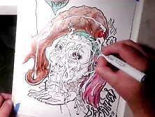 "High Brow Art" Hawt cum catcher turned into a true masterpiece. Music by: CeehDeeh