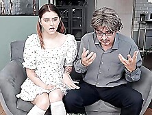 A young girl with pigtails gets fucked by an older guy in Funky Town