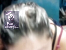 Lovely amateur Latina is having fun in front of the camera