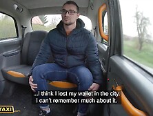Female Fake Taxi Party dude given a raunchy treat from a taxi driver with a actually sexy body