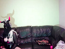 My wife fucks my face with her big dick