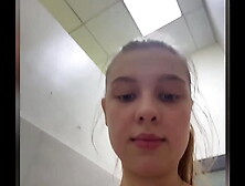 Large anal plug in perfect booty. Fingering pink cunt