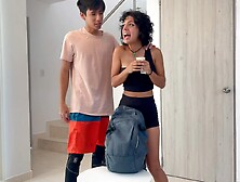 Little Latina Pays Debt To Her Older Stepbrother With A Rich Fuck And Come In Her Rich Pussy.