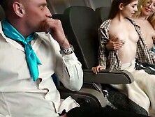 AIRCRAFT OF DESTRUCTION 3 Bombshell Babes Take Flight... Into Each Others Legs!