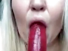 Dildo Sucking Girl