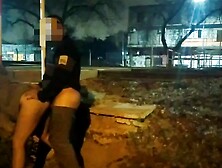 whore flashing naked in the street fucking in public voyeurs and caught by the police