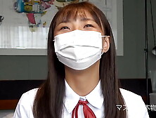 "Personal shooting" 28th individual shooting,  two consecutive vaginal sperm shots,  a neat and pretty office girl,  two co