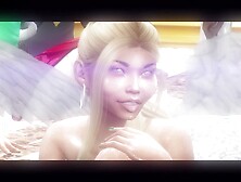 With A Giant G - Sims four VR Music Tape