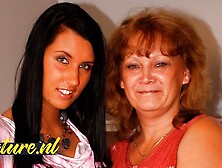 Step Mom Valeska Enjoys Doing Her Stunning Stepdaughter Luzia